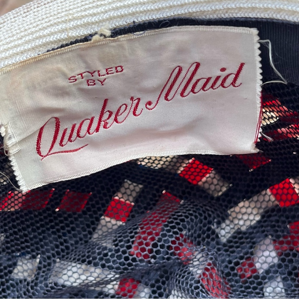 Quaker Maid vintage Americana style netted hat - Picture 6 of 6